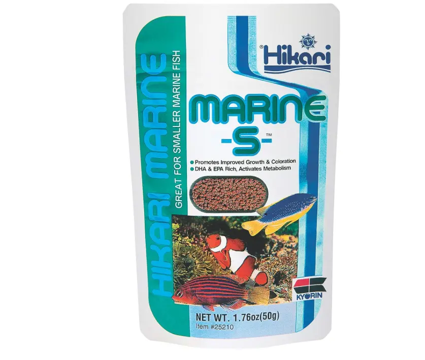 Hikari Marine-S Pellets Fish Food for Smaller Marine Fish