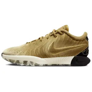 Nike Lebron 21 'Nobility' Low-Top Basketball Shoes for Men in Gold, Comfortable Athletic Design, Domestic Version Trending Shoes, House White Official Shoes to Get / Maison Mihara