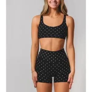 Polka-dot sports set — instant active charm unlocked