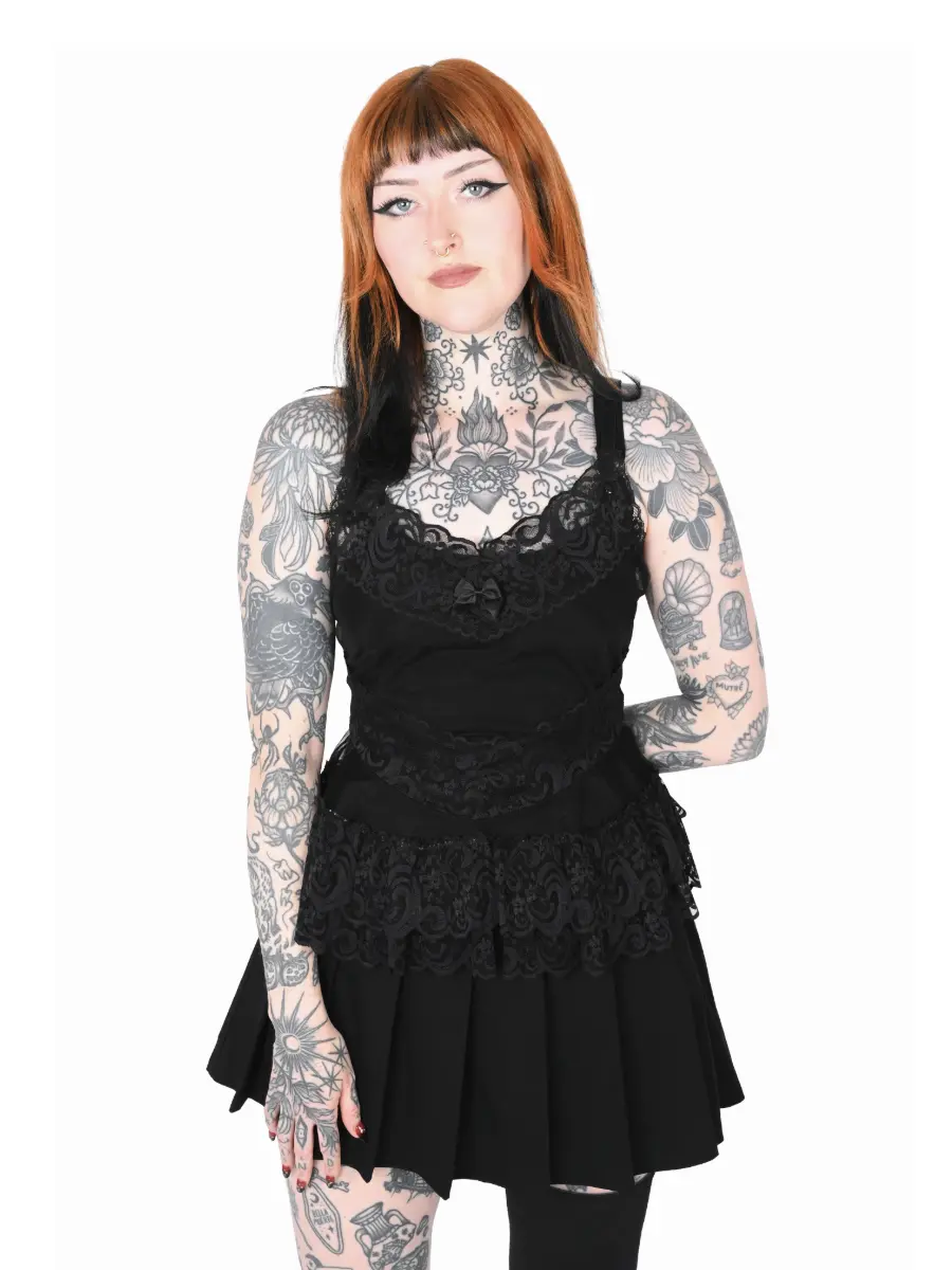 Lily Lace Camisole- Black MY VIOLET