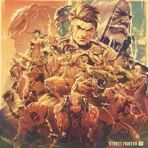 Various - Street Fighter 6 (Original Soundtrack)  [VINYL RECORD - LP] Clear Vinyl, 140 Gram Vinyl, Stickers, With Book, Boxed Set