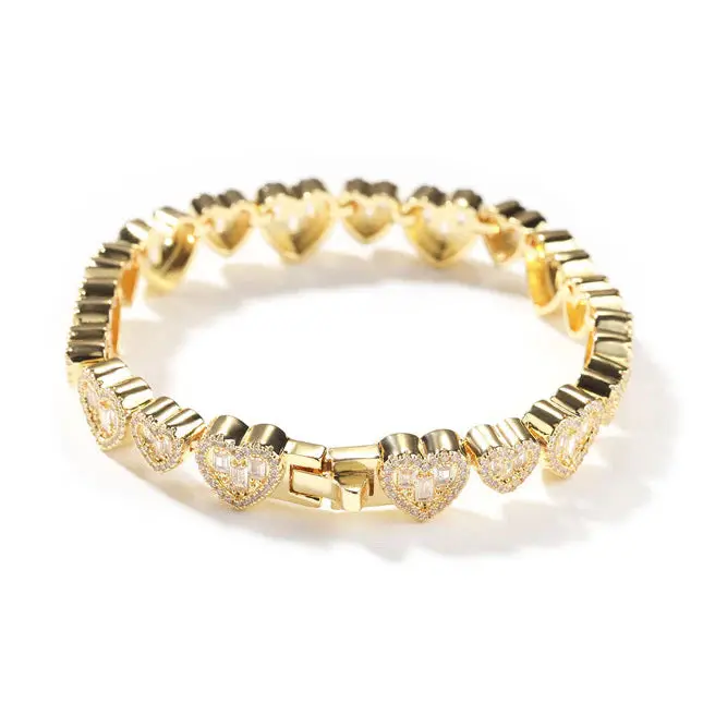 Amour Heart 18Kt Gold Plated