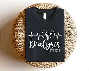 Dialysis Tech T-shirt, Nephrologist Technician Unisex Shirt, Nurse Appreciation Gift Tee, Dialysis Nurse Short Sleeve, Dialysis Squad T-shirt.