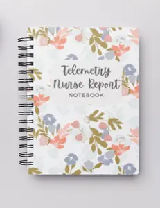 Telemetry (2 patients) Nurse Report Notebook