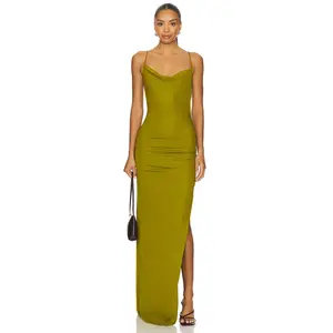Lovers and Friends Odessa Gown in Pear Green pear green