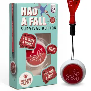 Boxer Gifts Had a Fall Button – Funny Birthday Gifts, Over the Hill Gag for Men or Women, Retirement Novelty, 40th or 50th Party Essential