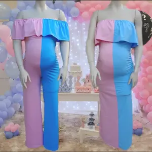 Maternity Gender Reveal jumpsuit or Dress Maternity Pregnancy