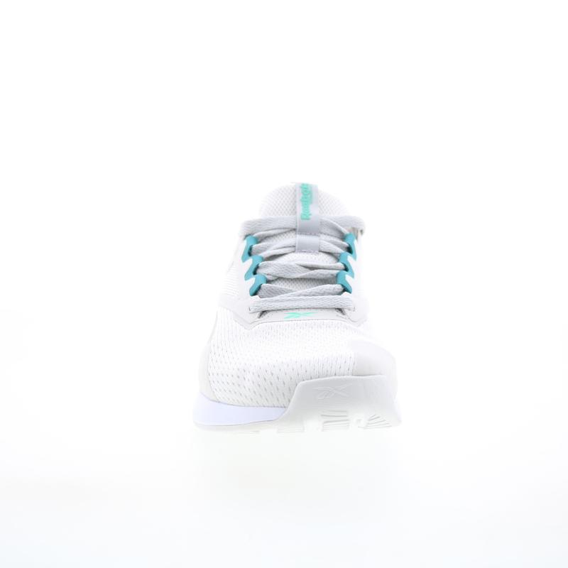 Reebok Nanoflex TR 2 Womens Gray Canvas Athletic Cross Training Shoes