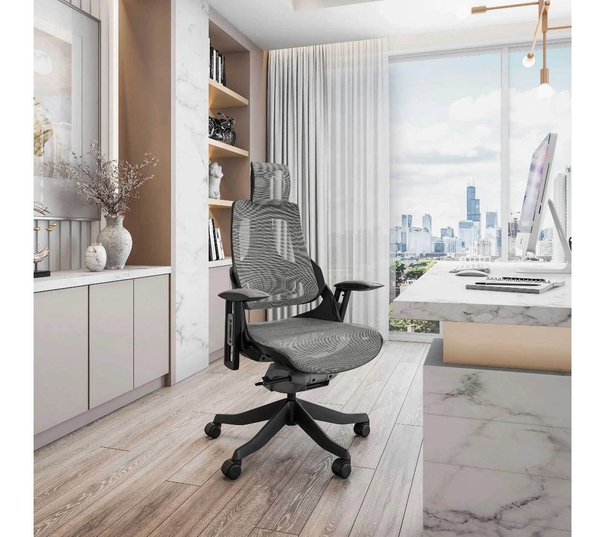 Techni Mobili LUX Ergonomic Executive Chair