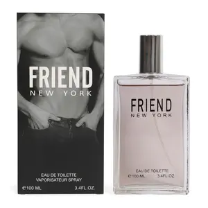 Friend New York Eau de Toilette Spray Cologne for Men 100ml/3.4fl.oz. - Fragrance for Men Body Perfume Carefully Picked Scents