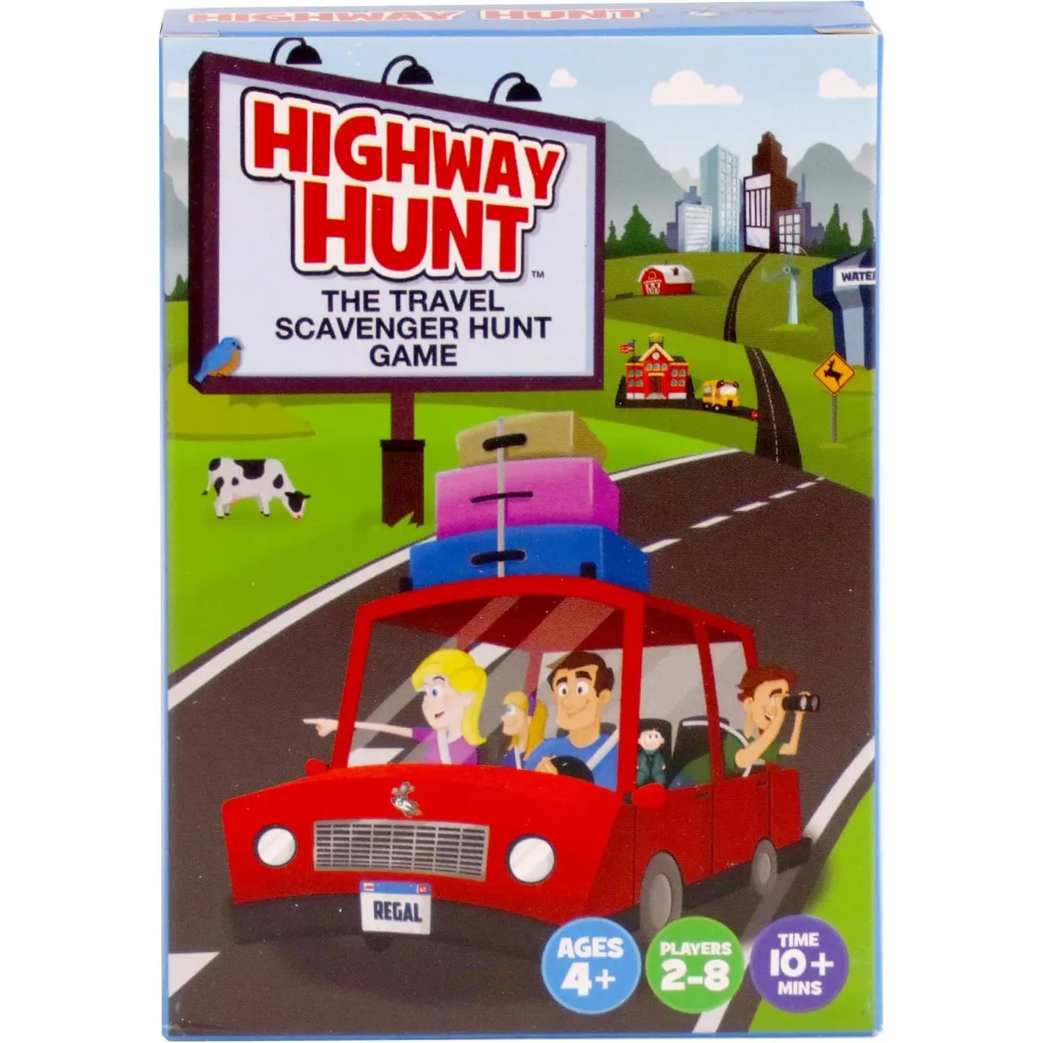 Travel Games - Outdoor Scavenger Hunt Card Game for Kids Ages 4-12 - Nature & Road Trip Activities for Families, Camping & Vacation Fun, 2-8 Players, 54 Scavenger Hunt CardsGift.