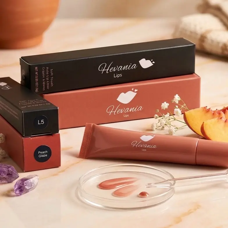 Peach Glaze lip gloss & L5 lip liner