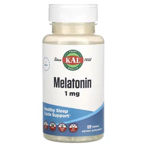 KAL Melatonin, 1 mg, 120 Tablets
