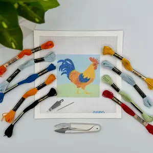 Rooster Needlepoint Kit