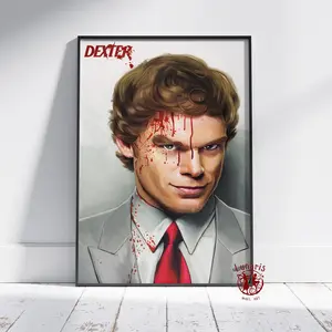 CUSTOM Dexter Poster, Dexter Morgan Wall Art, Unframed TV Show Print for Home Decor, Perfect Gift for Fans of the Iconic Series