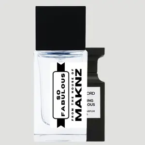 MAKNZ SO FABULOUS Unisex Fragrance - aromatic, leather, vanilla, almond, woody, amber, lavender, sweet, powdery, animalic