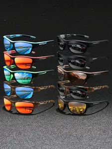 10pcs Latest camo pattern sunglasses for men and women, available in multiple colors. Features night vision lenses, UV400 protection, and comfortable rubber nose pads and temples. Made from high-quality materials for safety. Sunglasses For Sports