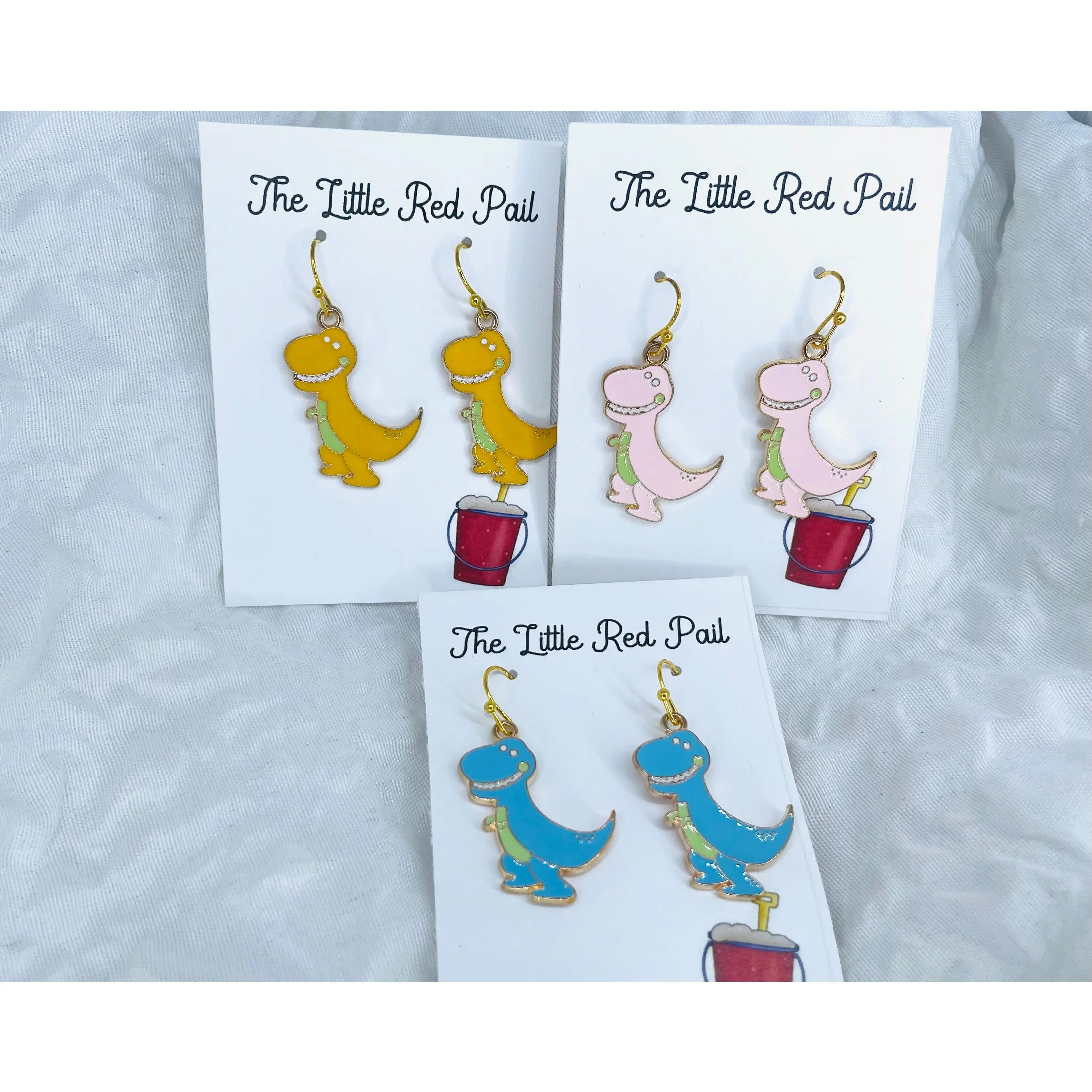 Dinosaur earrings, Dino earrings, kids earrings
