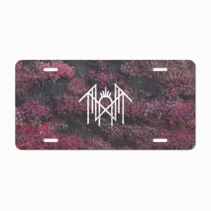 Sleep Token Decorative Number License Plates, Car Accessories, Perfect Gift - Lightweight Aluminum, Pre-Drilled holes, Easy Installation