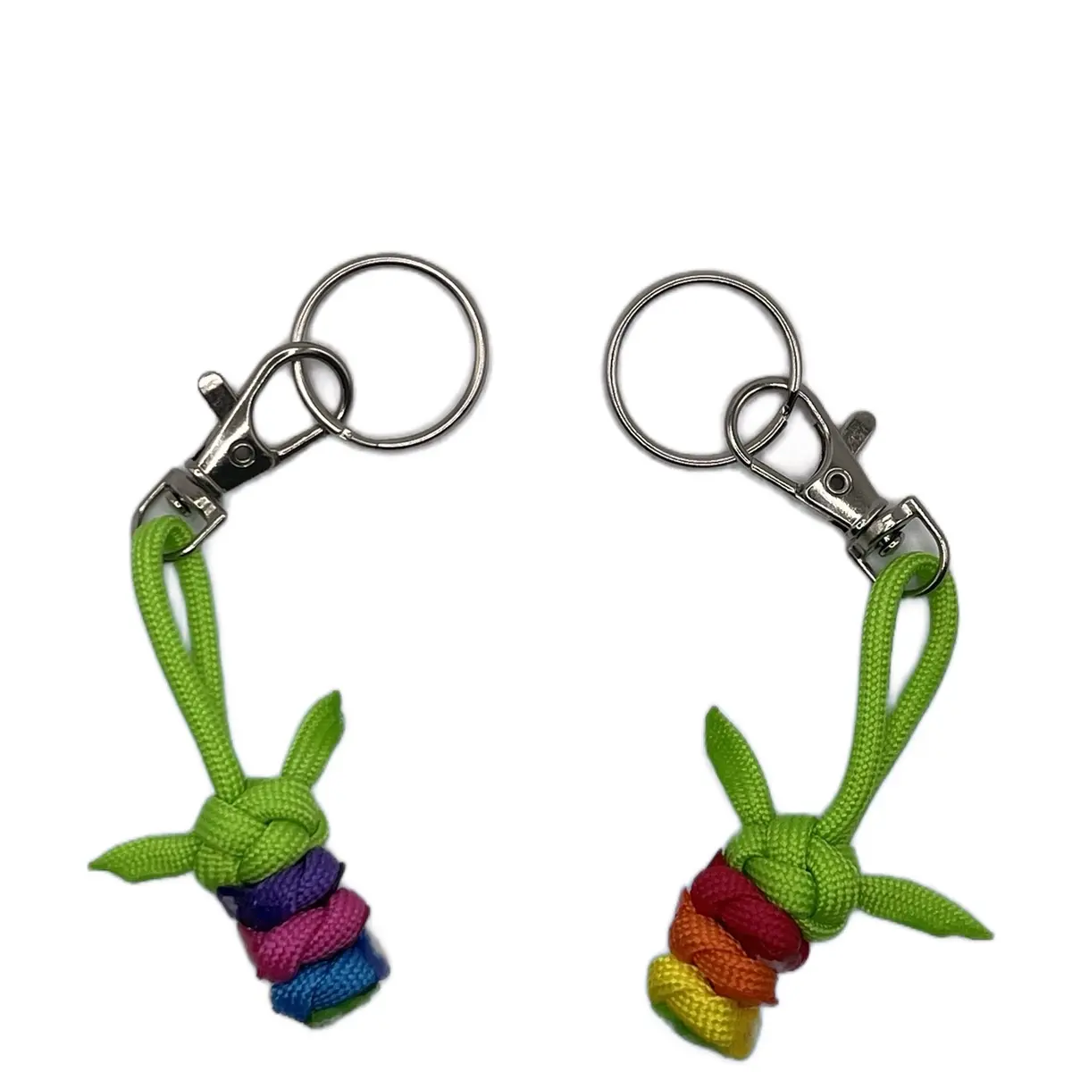 Baby Yoda paracord keychains