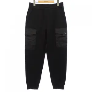 Pre-owned PRADA Cotton Small Leather Goods Triangle Logo Re Nylon Jogger Pants