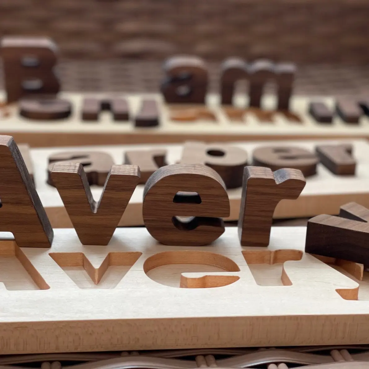 Personalized Wooden Name Puzzle