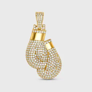 Boxing Gloves Pendant (Gold) Boxing Gloves Pendant (Gold)