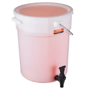 fathersdaygift  VEVOR Beverage Dispenser, 5 Gallon Drink Dispensers for Parties, Plastic Juice Dispenser with Spigot and Lid, Iced Tea Lemonade Juice Water Dispenser, for Restaurants, Hotels, Parties