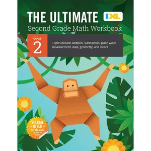 The Ultimate Grade 2 Math Workbook: Multi-Digit Addition, Subtraction, Place Value, Measurement, Data, Geometry, Perimeter, Counting Money, and Time f -- IXL Learning - Paperback