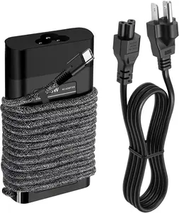 Slim 65W USB C Laptop Charger Compatible with  Laptop Charger USB C, Envy X360,Spectre X360,Elitebook X360,Elite X2,Elitebook 840,ZBook,ProBook Travel Fast Charger Type C Power Cord Adapter