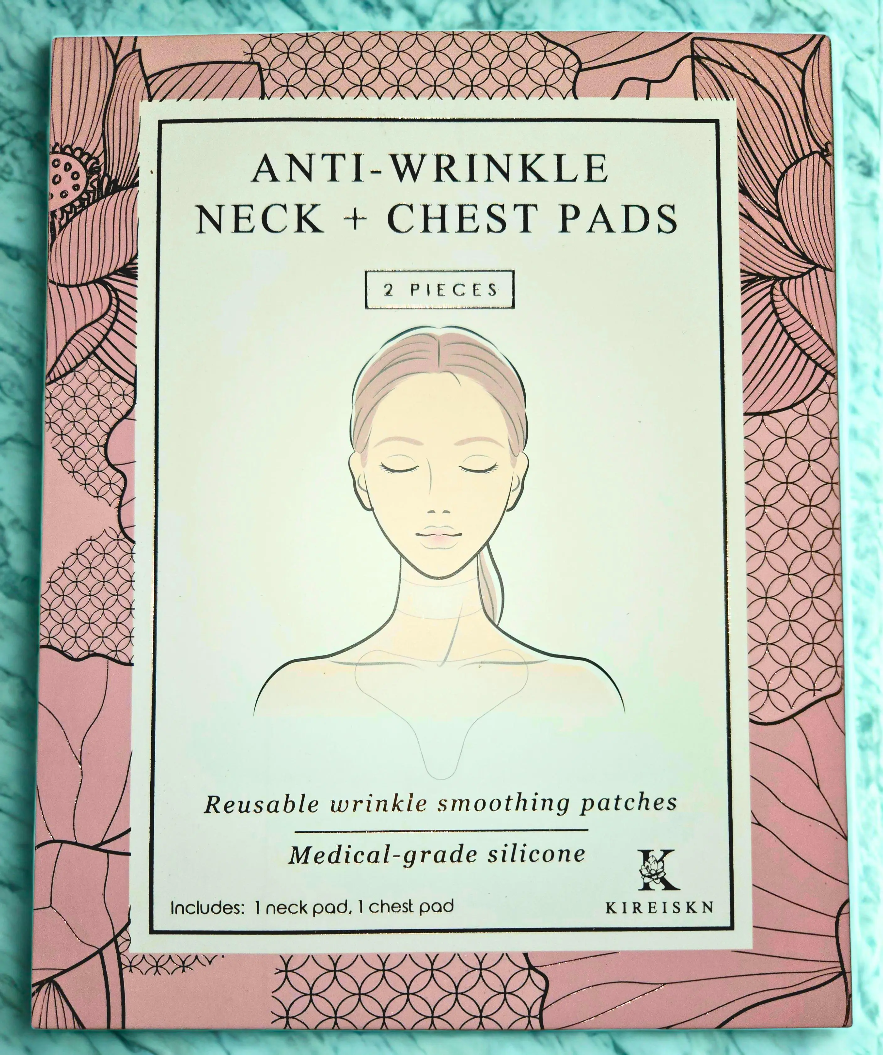 Kireiskn Anti-Wrinkle Neck and Chest Pads