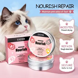 Pet Rose Oil Anti-Dry Cracked Paw Balm Paw Hand Cream for Moisturizing & Protecting Paws Natural Emollient Anti-Dry Formula