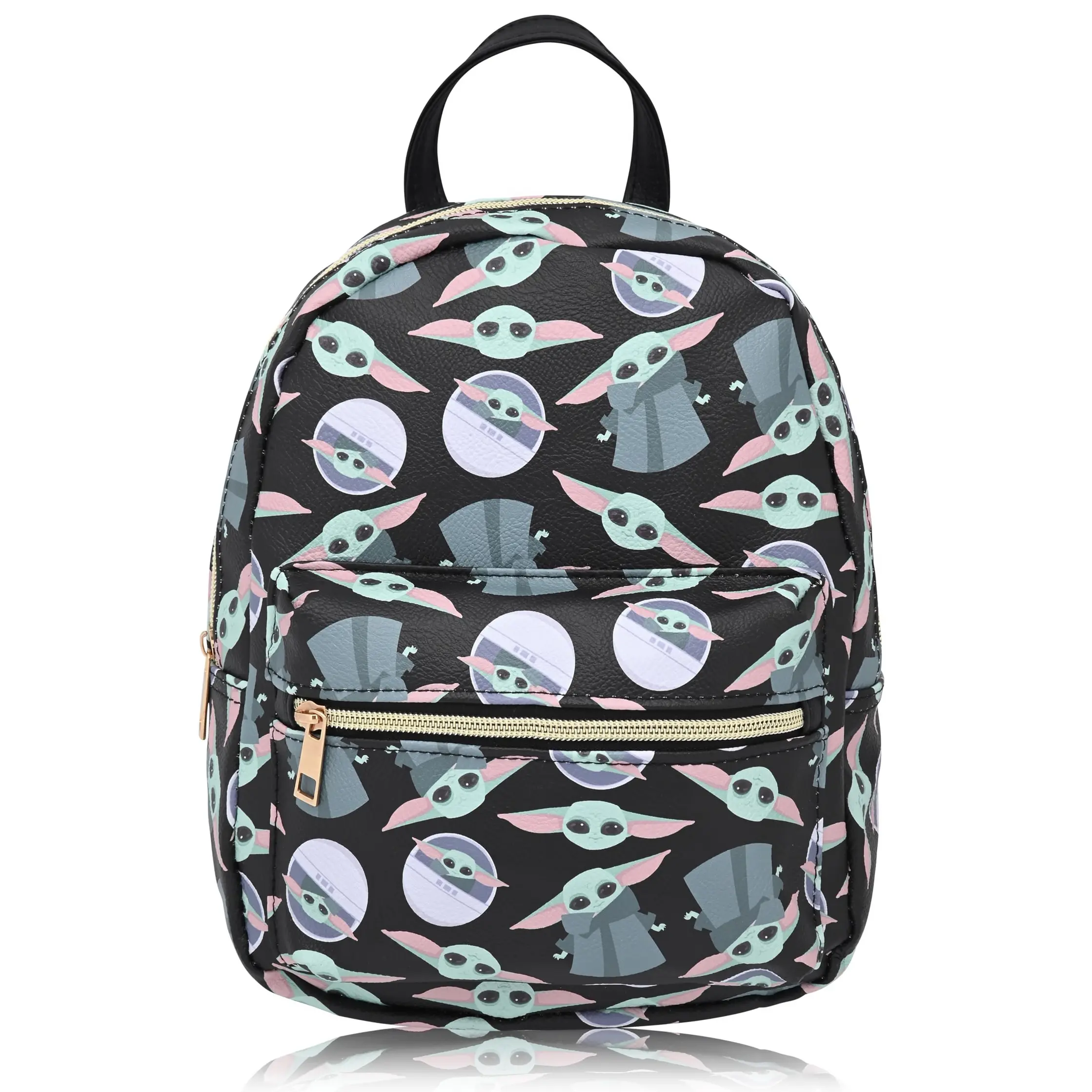 Fast Forward Star Wars Backpack | Cute PU Leather 10" Mini Backpack Purse