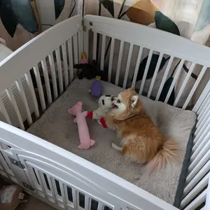 Dog Playpen with Door Puppy Playpen Dog Play Pen Indoors Pet Fence for Puppies Small Dogs Secure and Spacious Design