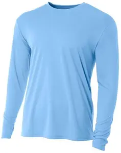 44+ UPF Cooling Performance Long Sleeve Shirts with Logo