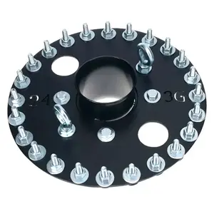 24 Peg Hook Head, Crank Up Style Tree Topper/Hook Head, for 1.5" Pipe/Pole