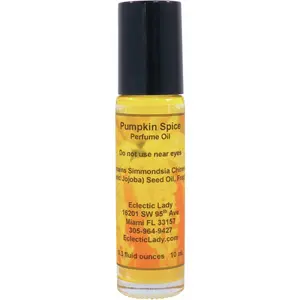 Pumpkin Spice Perfume Oil - Portable Roll-On Fragrance