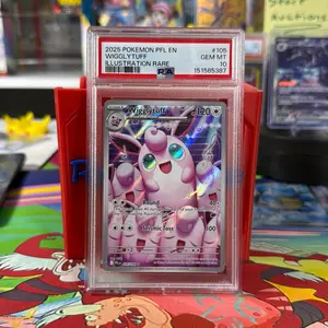 PSA 10 Wigglytuff 105/094 Phantasmal Flames Illustration Rare Pokémon Trading Card Game Card