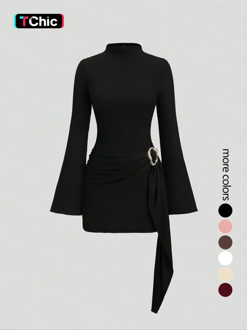 Forever 21 mini dress long sleeve - TikTok Shop