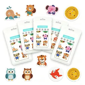 5pc（180Count）Mosquito Repellent Patches - for Kids & Adults Shaped Badges with Essential Oils, DEET-Free & Natural Bug Protection for Travel, Camping & Outdoor Play