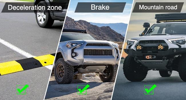 Nilight Ditch Light Brackets Hood Hinges Mount Bracket Kit for Auxiliary Offroad LED Pod Light Work Light on 2005-2015 Toyota 4Runner Nilight Ditch Light Brackets Hood Hinges Mount Bracket Kit for Auxiliary Offroad LED Pod Light Work Light on 2005-2015 Toyota 4Runner