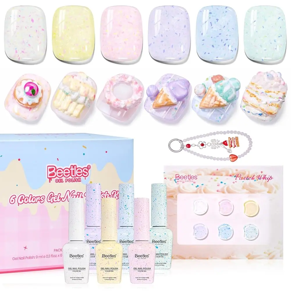 Pastel Whip -6 Colors *9ml -7 Pcs