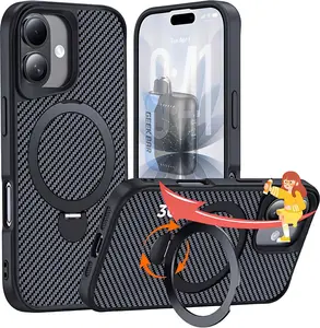 This is Geek Bar Shockproof Glitter iPhone Case - Durable Protection with Sparkling Design for Your Device