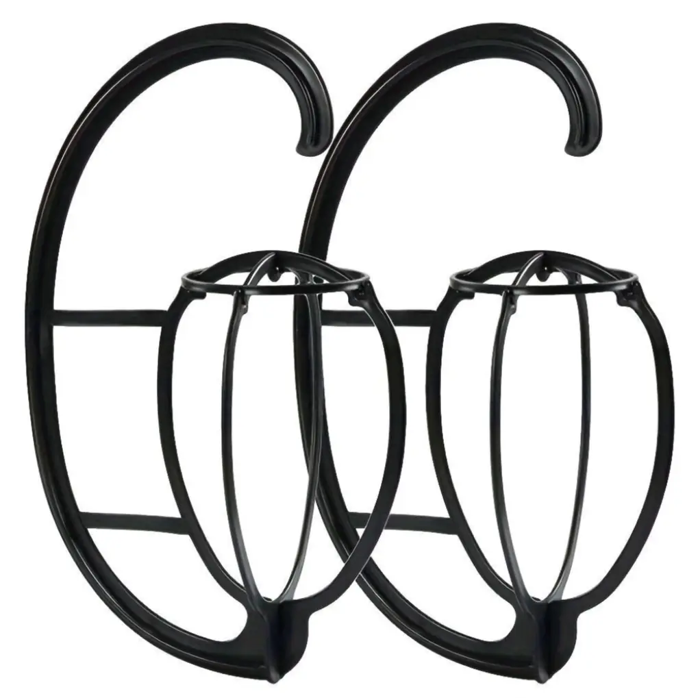 2Pcs Durable Wig Drying Rack Hooks, Essential Hair Care Accessory, Strong Hold Design, Perfect for Organizing Wigs & Accessories