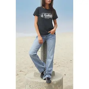 John Galt Women's Chloe Southside Guitars NY T-Shirt