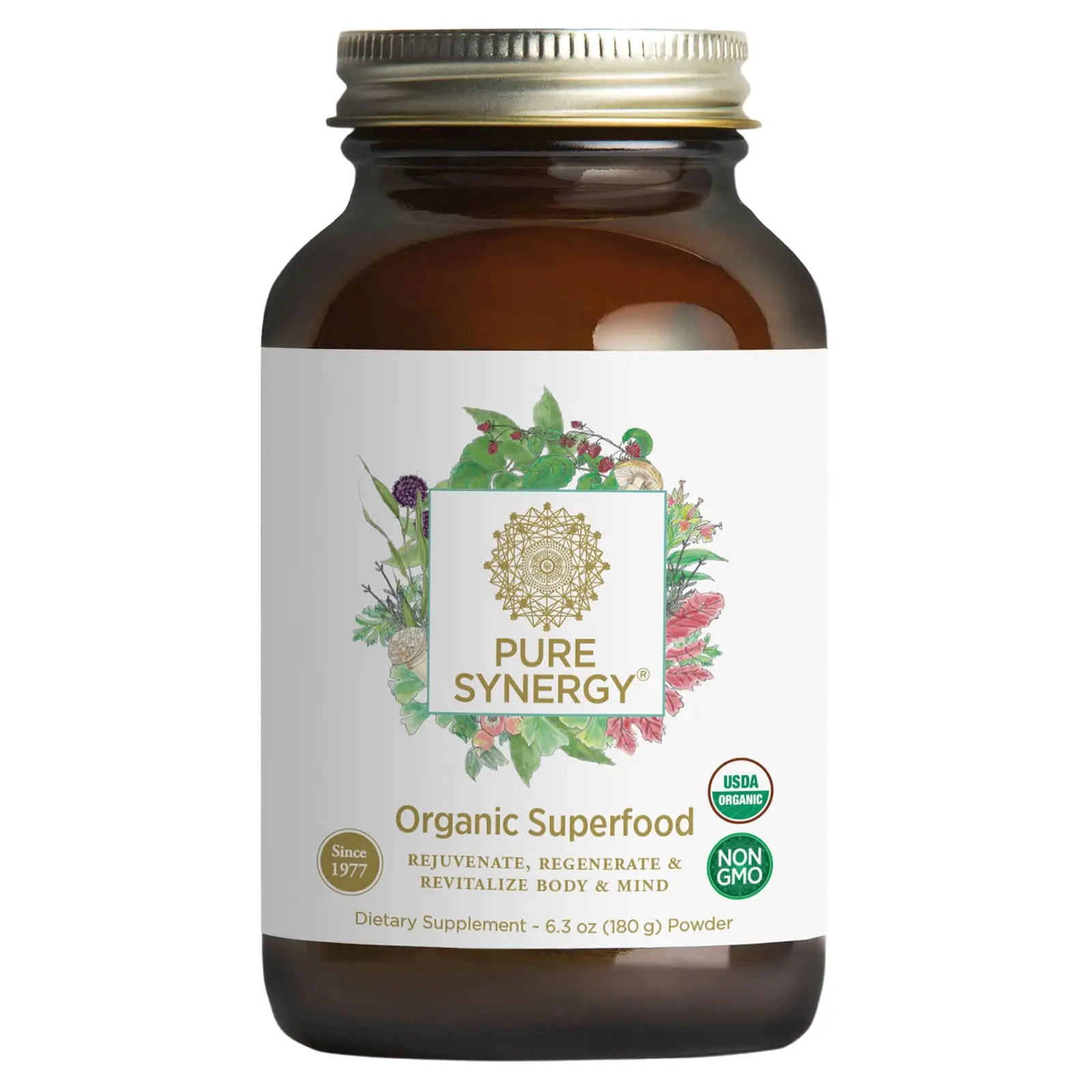 Pure Synergy Organic Superfood Powder, 12.5 oz (354 g)