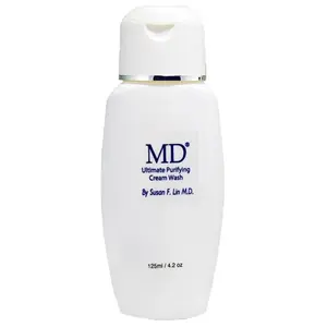 MD Ultimate Purifying Face Wash - AHA & Vitamin Botanical Fruit Acid Wash - 125 ml Cleansing Facial Gentle Skincare Foam Foaming Smoother Skin Repair Comfort Cleanser