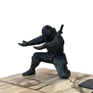 3D Printed Ninja Figure Pen Holder, Pen Stand, Desk Storage for Office & School