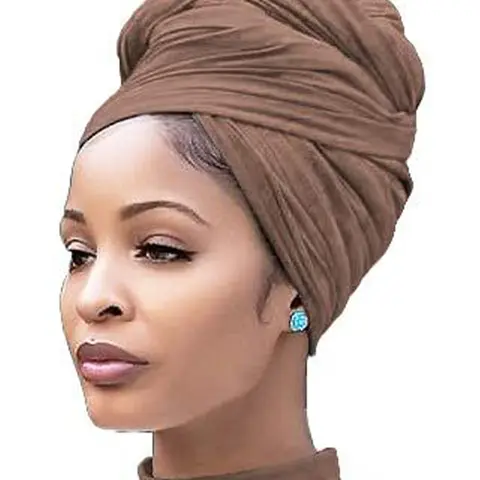 Women's Solid Color Turban Hat, Casual Trendy Minimalist Turban Hat, Turban Wrap, Head Wraps, Head Scarf Turbans, Fashionable Clothes Accessories for Daily & Party Wear