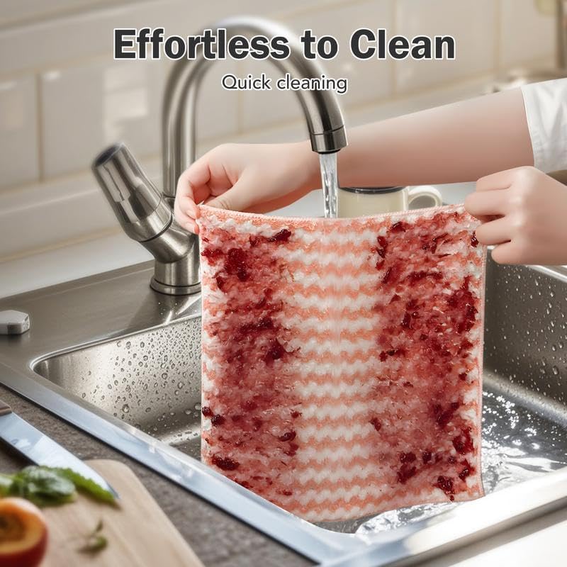 10-Pack Microfiber Cleaning Cloths – Super Soft Absorbent Dish Towels for Kitchen, Washing Dishes, Drying & Household Cleaning, Reusable Multi-Purpose Rags 10-Pack Microfiber Cleaning Cloths – Super Soft Absorbent Dish Towels for Kitchen, Washing Dishes, Drying & Household Cleaning, Reusable Multi-Purpose Rags